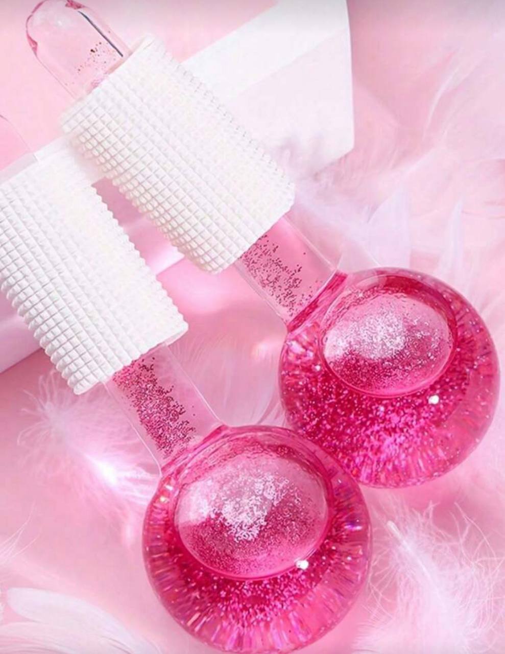 Facial Ice Ball Massager – Cooling Roller for Eyes, Face & Neck | Anti-Aging, Puffiness & Wrinkle Relief Skincare Tool