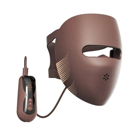 Red Light Therapy Face Mask with Near-Infrared – Rechargeable 4-Mode LED Skincare Device for Anti-Aging & Home Use